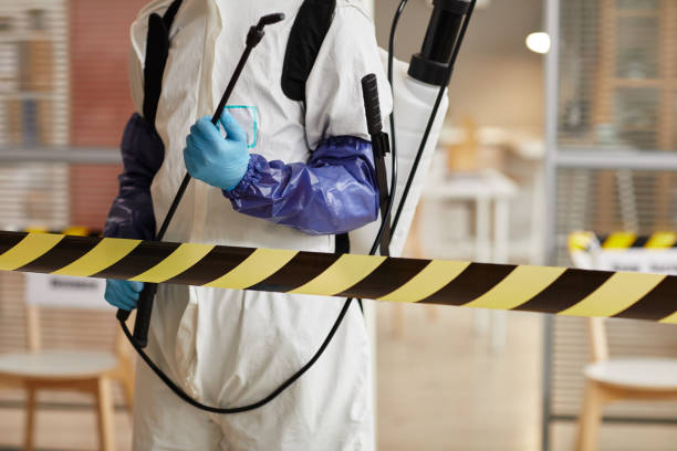 Professional Blood Cleanup technician working in Chester, VA